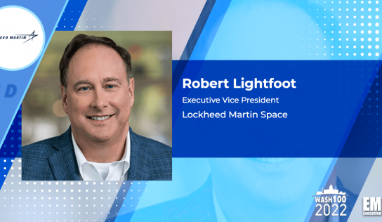 Lockheed Spacecraft Headed to Lunar Orbit for NASA’s Uncrewed Artemis Mission; Robert Lightfoot Quoted