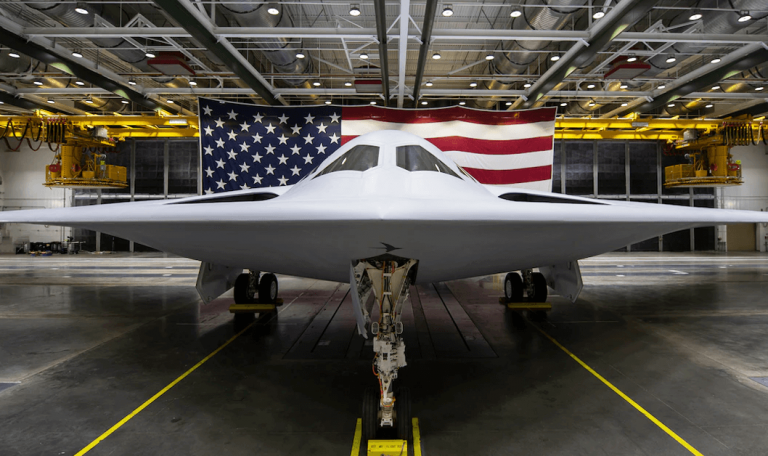 Northrop, Air Force Give Public 1st Look At Long Range Strike Bomber ...