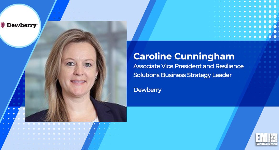 Caroline Cunningham Joins Dewberry as Associate VP, Strategy Lead for Resilience Practice