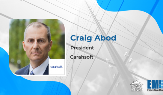 Carahsoft to Expand DOD Tech Offerings Under New BPA; Craig Abod Quoted