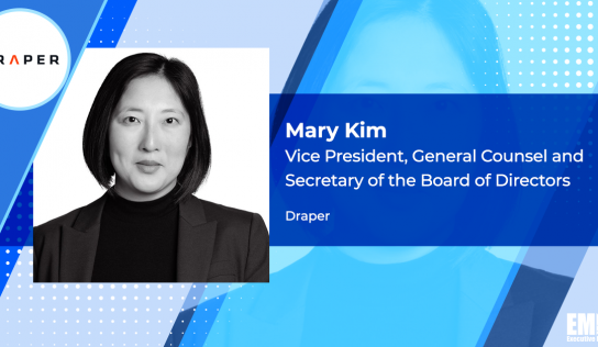 Draper Appoints Former General Dynamics Exec Mary Kim as VP, General Counsel