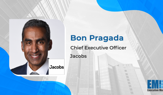 Bob Pragada Takes Helm as Jacobs CEO