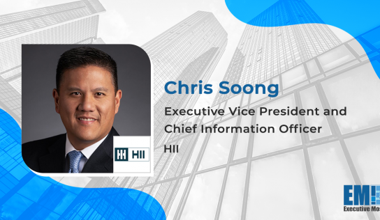 Chris Soong Promoted to HII EVP, CIO