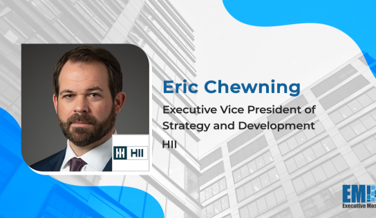 Former DOD Official Eric Chewning Named HII Strategy & Development EVP