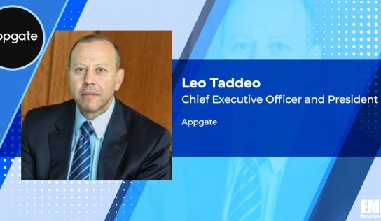 Appgate Federal Unit Head Leo Taddeo Promoted as Company’s President, CEO