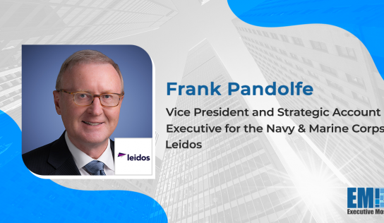 Navy Vet Frank Pandolfe Named Leidos VP & Account Executive