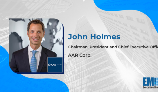 John Holmes Takes Over Chairmanship of AAR Board