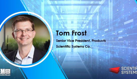 Robotics Industry Vet Tom Frost Joins Scientific Systems as Products SVP