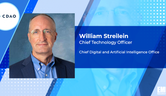 CDAO CTO William Streilein Stresses Importance of Data & AI Implementation in DOD Missions