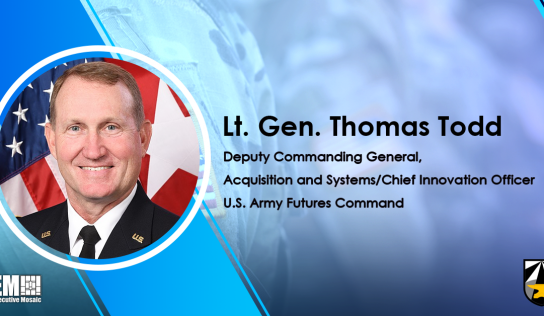 Changing the Culture Around Innovation is Key to Army’s Successful Future, Says Lt. Gen. Thomas Todd