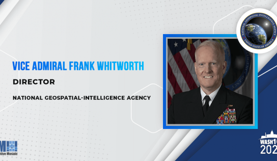 Vice Adm. Frank Whitworth, NGA Director, Honored With 2nd Consecutive Wash100 Award for Advancing US GEOINT Objectives