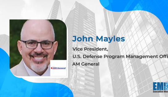 John Mayles Promoted to AM General Defense Program Management Office VP