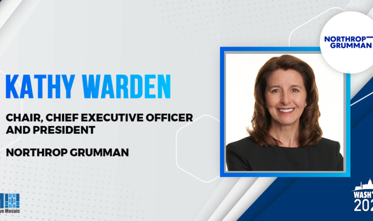 Kathy Warden, Northrop Chair, CEO & President, Elected to 2023 Wash100 ...