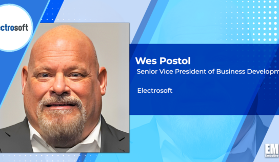 Army Veteran Wes Postol Appointed Electrosoft Business Development SVP