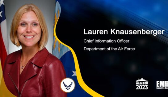 Department of the Air Force CIO Lauren Knausenberger Shares AF IT Priorities & Praises Collaboration Efforts