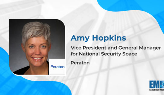 Amy Hopkins Joins Peraton as VP, General Manager of National Security Space