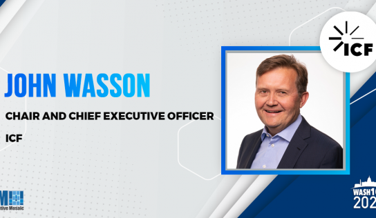 John Wasson, ICF Chair & CEO, Selected to 2023 Wash100 for Leadership in Aligning Organic Growth, M&A Opportunities