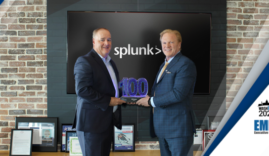 Splunk Public Sector VP Bill Rowan Receives 2023 Wash100 Award