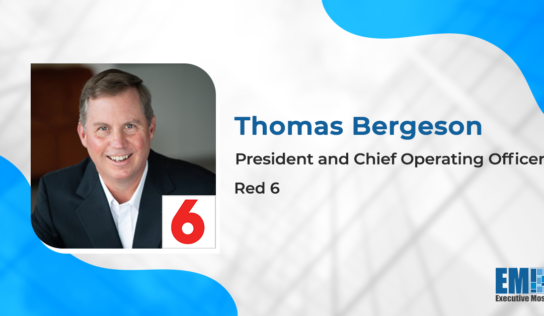 Air Force Veteran Thomas Bergeson Appointed Red 6 President, COO