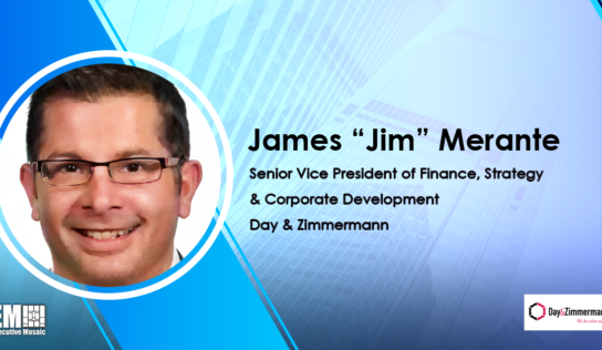 Day & Zimmermann Names James Merante as Finance, Strategy & Corporate Development SVP