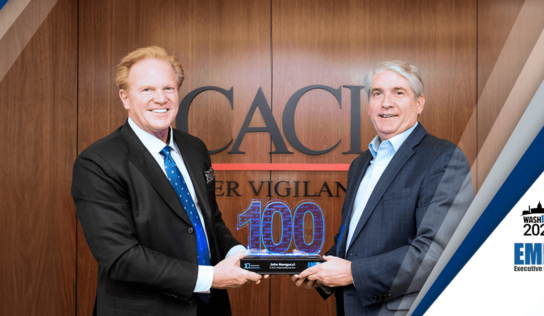 CACI CEO John Mengucci Presented With 2023 Wash100 Award