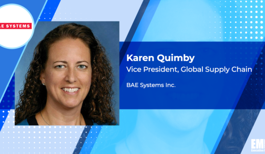 Karen Quimby Promoted to Global Supply Chain VP at BAE’s US Subsidiary