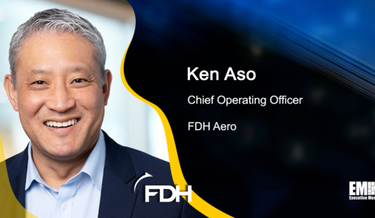 Industry Veteran Ken Aso Named FDH Aero COO