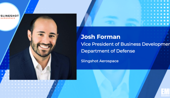 Josh Forman Named Slingshot Aerospace VP of DOD Business Development