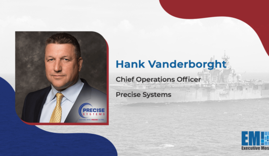 Hank Vanderborght Promoted to Precise Systems COO