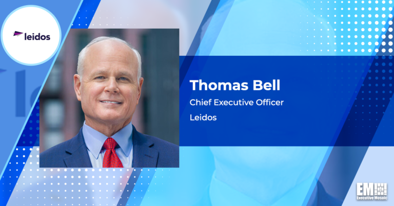 Thomas Bell Takes Helm as CEO of Leidos - GovCon Wire