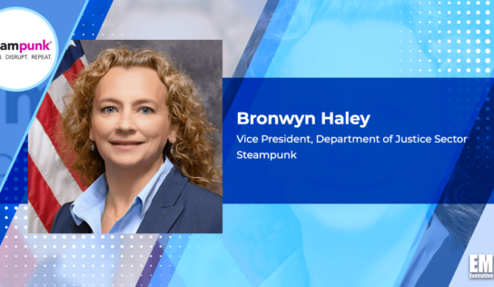 Law Enforcement Veteran Bronwyn Haley Joins Steampunk as DOJ Sector VP