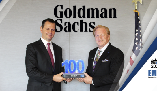 Goldman Sachs Managing Director Michael Tarulli Receives 1st Wash100 Award from Executive Mosaic CEO Jim Garrettson
