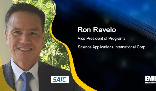 Navy Veteran Ron Ravelo Promoted to SAIC VP Role