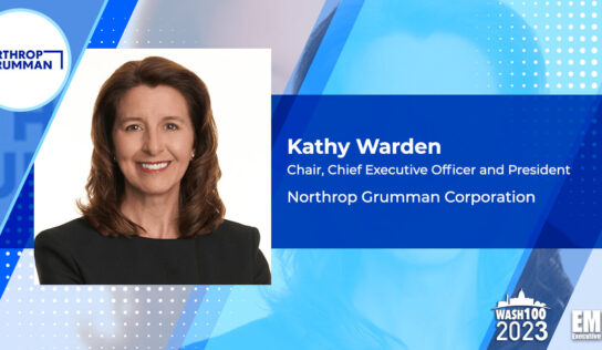 Northrop Board OKs 8% Quarterly Dividend Increase; Kathy Warden Quoted