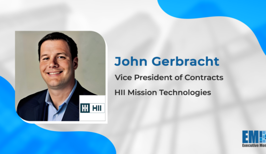 John Gerbracht Promoted to Contracts VP at HII Mission Technologies Division