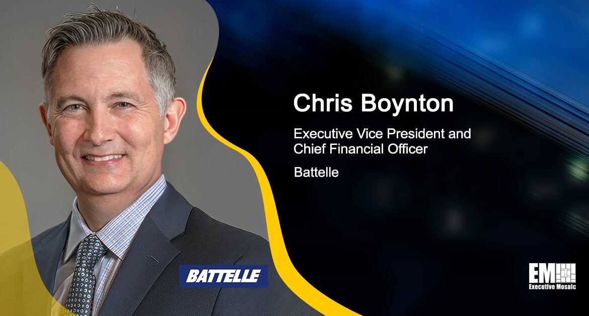 Chris Boynton Named Battelle EVP, CFO