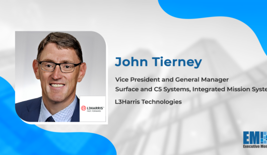 John Tierney to Lead L3Harris’ New Surface & C5 Systems Team