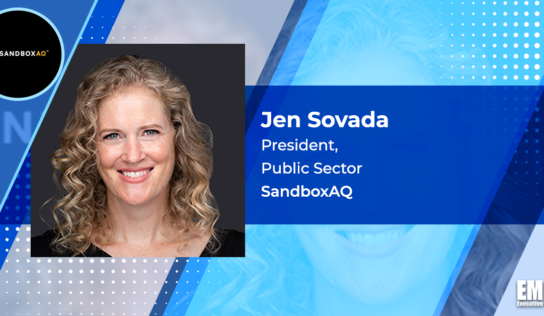 SandboxAQ Receives DISA OTA to Develop Cryptographic Tech Prototype; Jen Sovada Quoted