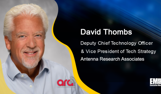 David Thombs Appointed Deputy CTO, Tech Strategy VP at Antenna Research Associates