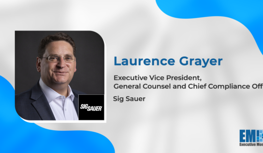 Laurence Grayer Named Sig Sauer EVP, General Counsel & Chief Compliance Officer