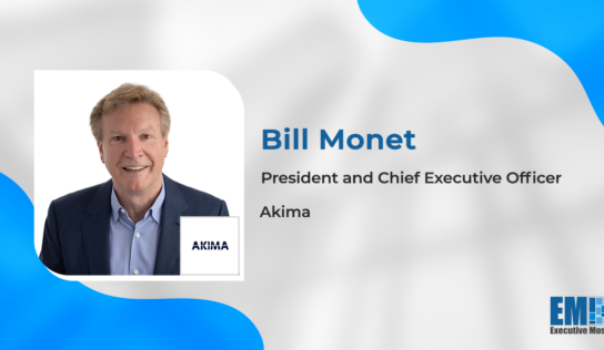 Akima Wraps Up Pinnacle Solutions Purchase; Bill Monet Quoted