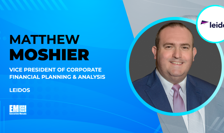 Leidos Elevates Matthew Moshier to Corporate Financial Planning ...