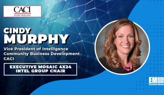 CACI’s Cindy Murphy Selected as Chair of Executive Mosaic’s 4×24 Intel Group