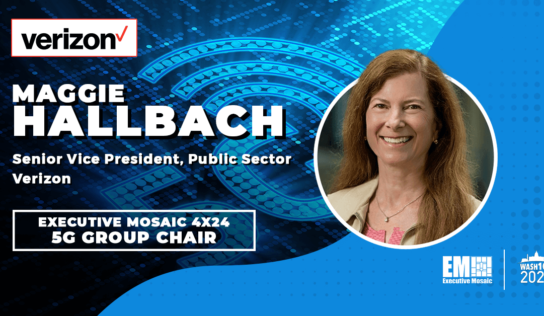 Verizon’s Maggie Hallbach Named Chair of Executive Mosaic’s 4×24 5G Group