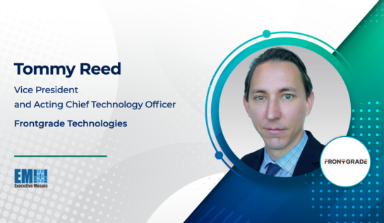 Tommy Reed Appointed VP, Acting CTO at Frontgrade Technologies