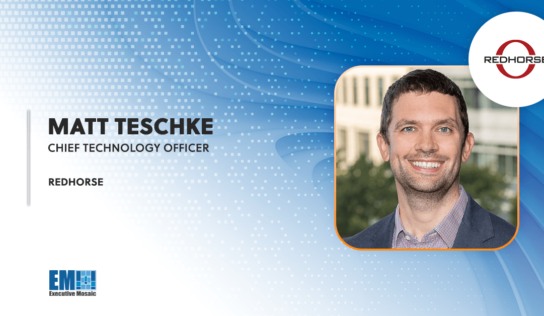 Matt Teschke Named Redhorse Chief Technology Officer; John Zangardi Quoted