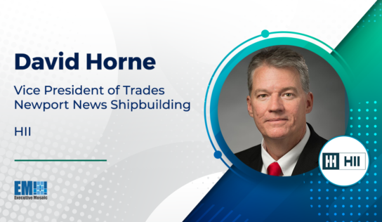 HII Newport News Shipbuilding Elevates David Horne to Trades VP Role