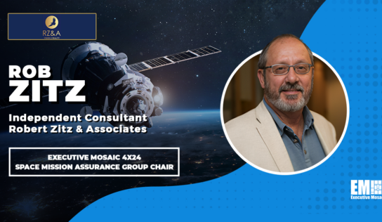 Rob Zitz Enters 2nd Decade as Executive Mosaic’s 4×24 Space Mission Assurance Group Chairman