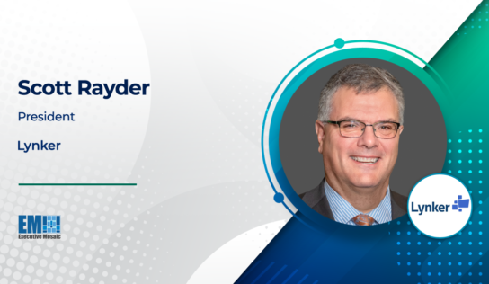 Former NOAA Exec Scott Rayder Appointed Lynker President