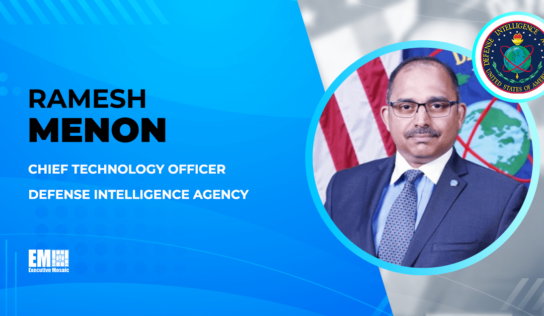 DIA to Operationalize AI in New Implementation Roadmap; Ramesh Menon Quoted